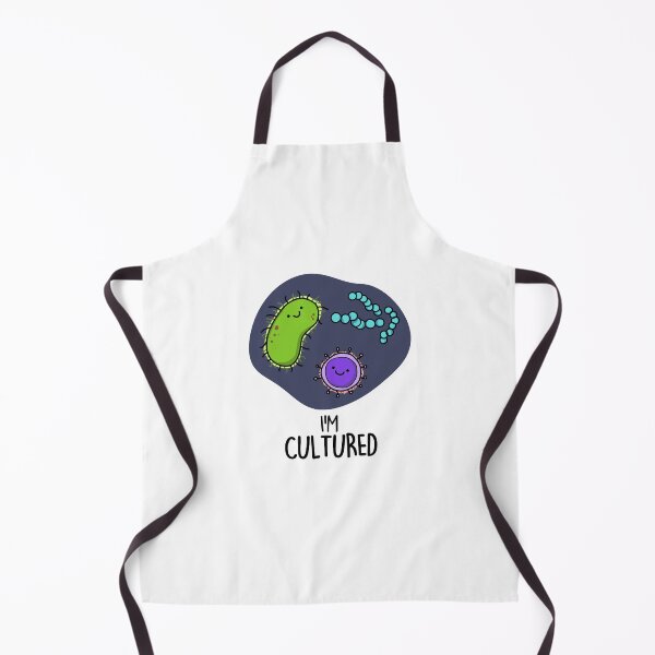 Item preview, I'm Cultured Funny Bacteria Puns designed and sold by punnybone.