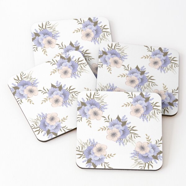 Item preview, Purple Flowers Seamless Pattern designed and sold by DiensDesign.