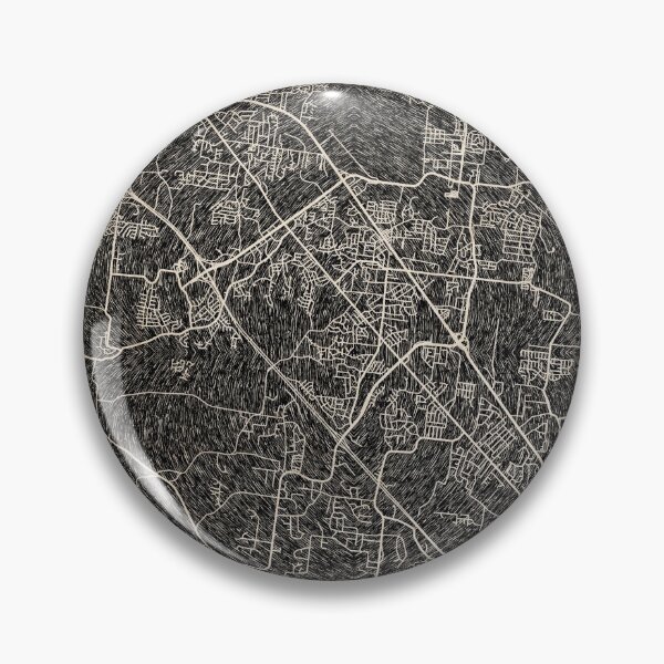 Item preview, SMYRNA map Tennessee Ink lines 2 designed and sold by InkMaps.