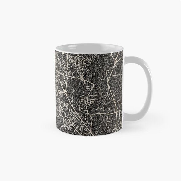 Item preview, SMYRNA map Tennessee Ink lines 2 designed and sold by InkMaps.