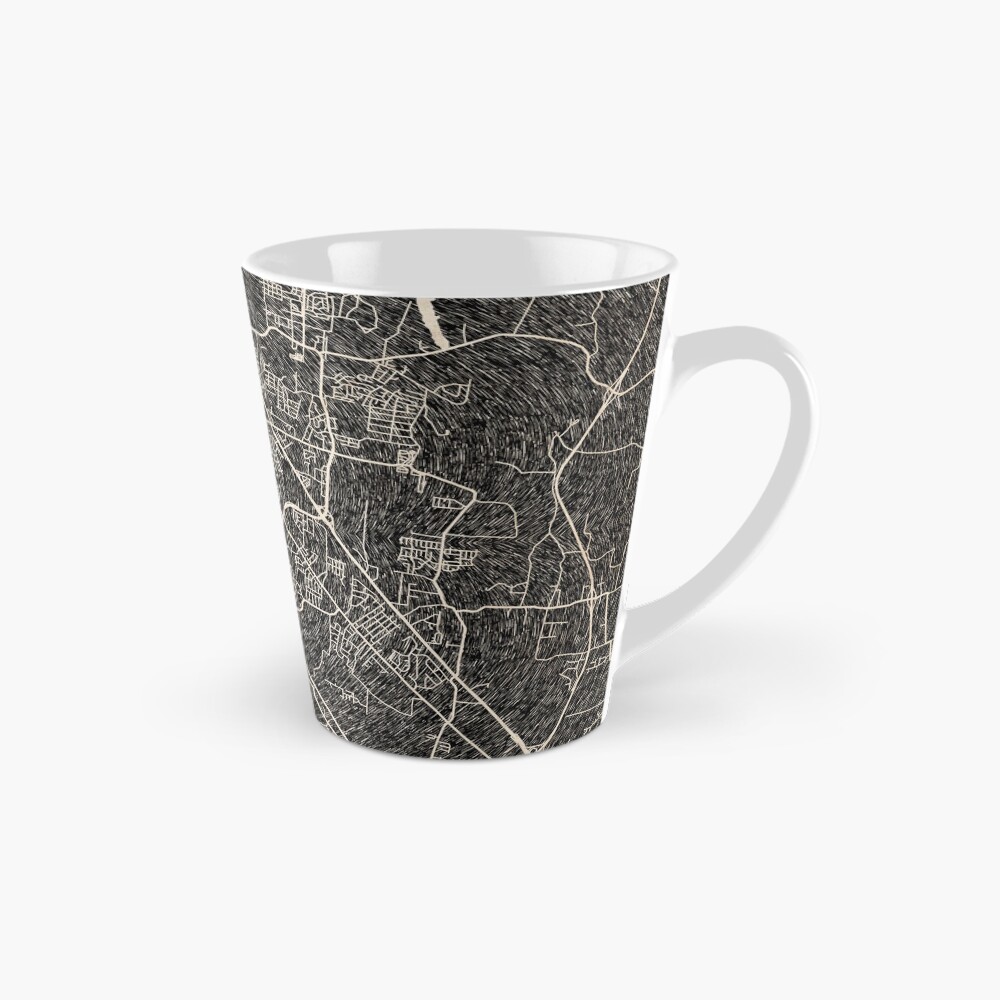 Vista previa del artículo con la obra «Taza cónica», diseñado y vendido por InkMaps.