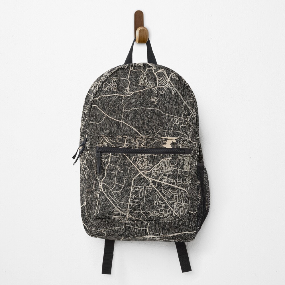 Vista previa del artículo con la obra «Mochila», diseñado y vendido por InkMaps.