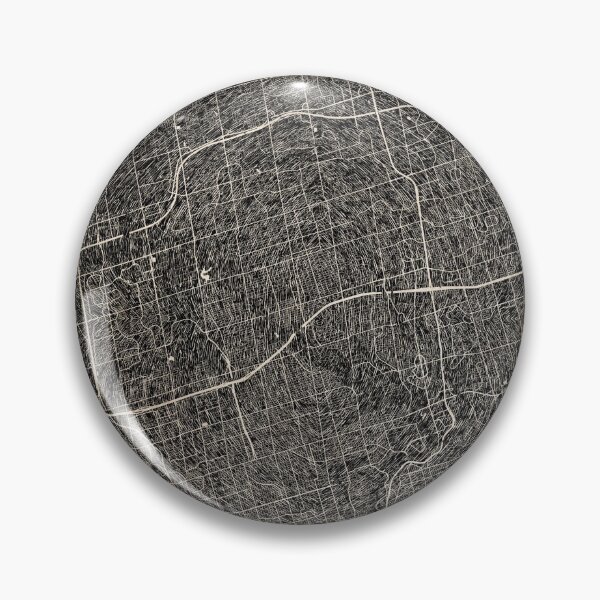 Item preview, TORONTO map Canada Ink lines 2 designed and sold by InkMaps.