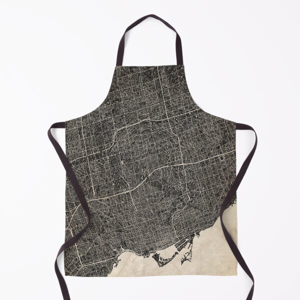 Item preview, TORONTO map Canada Ink lines 2 designed and sold by InkMaps.