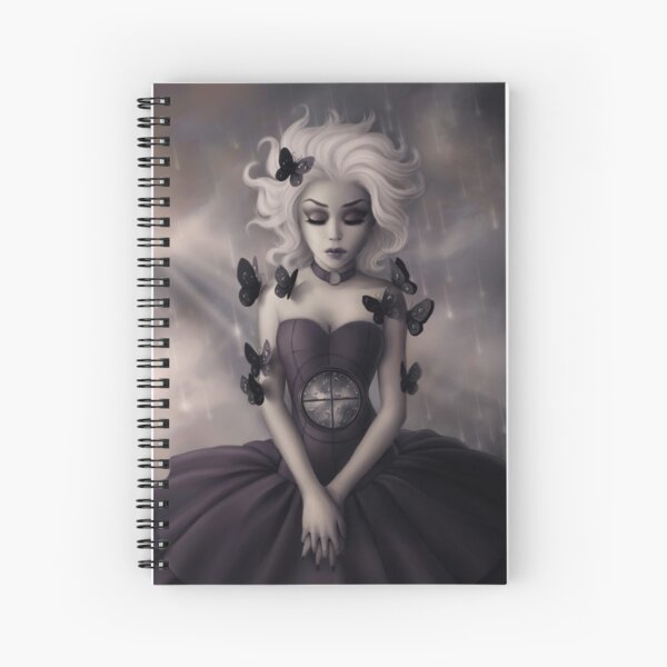 Rain keeps falling Spiral Notebook