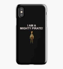 GUYBRUSH THREEPWOOD- I am a mighty pirate! iPhone Case