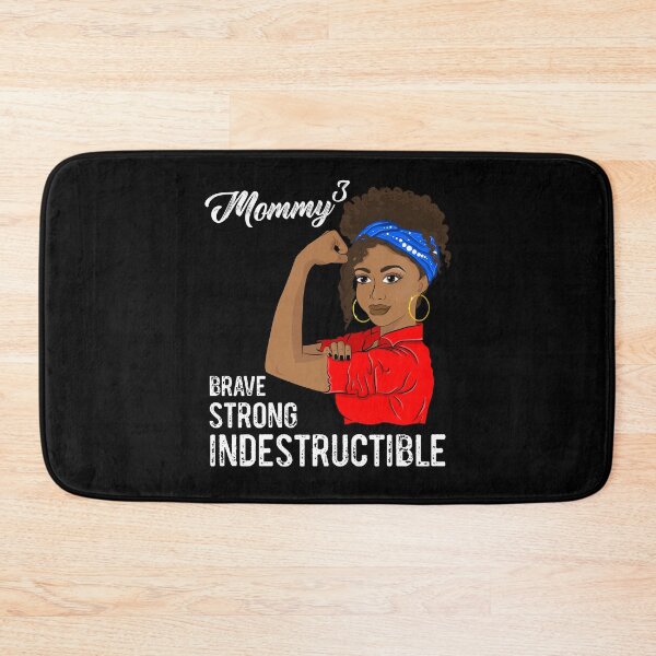 Item preview, Mommy of 3 Mothers Day Indestructible Black Girl designed and sold by ZNOVANNA.