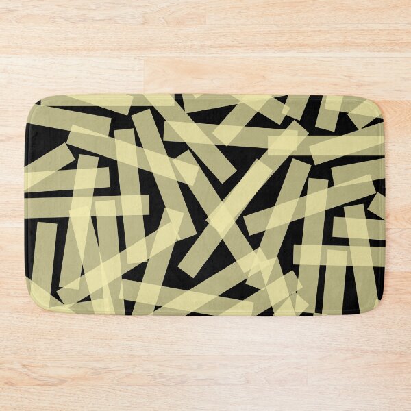 Item preview, Masking Tape Pattern on Black Background designed and sold by kapotka.