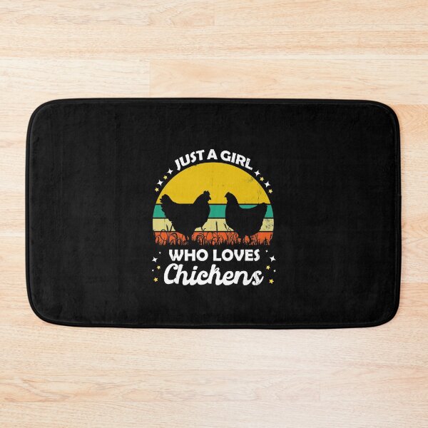 Item preview, Just A Girl Who Loves Chickens. Vintage Farmer's designed and sold by Ibu83.