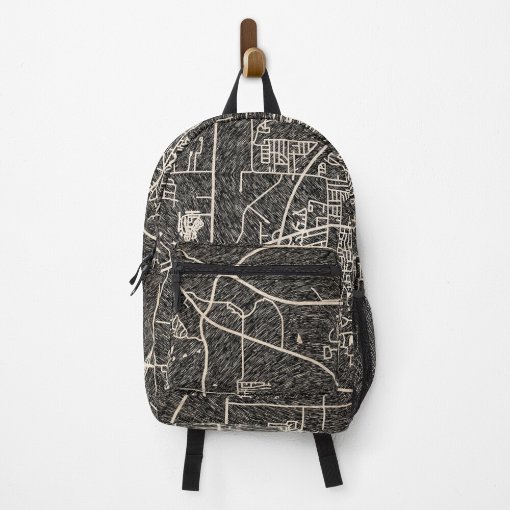 Vista previa del artículo con la obra «Mochila», diseñado y vendido por InkMaps.