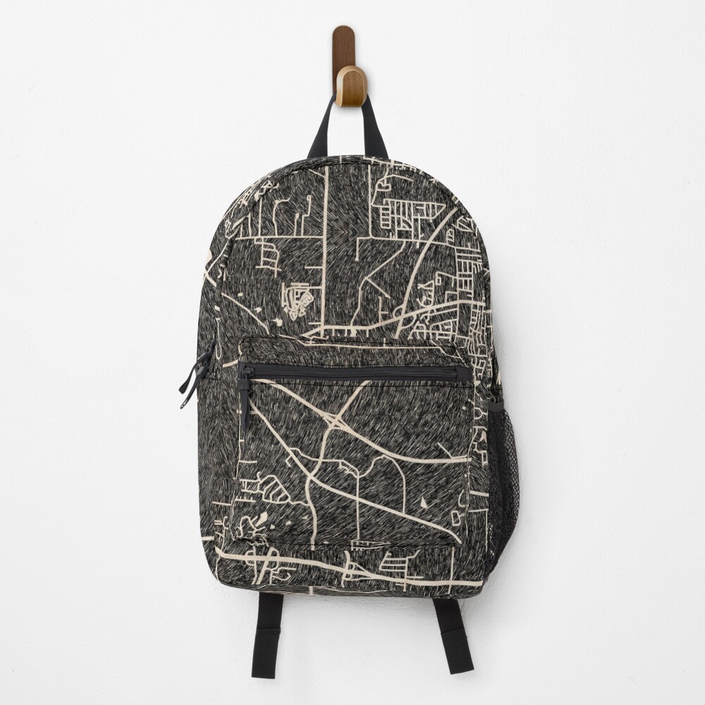 Vista previa del artículo con la obra «Mochila», diseñado y vendido por InkMaps.