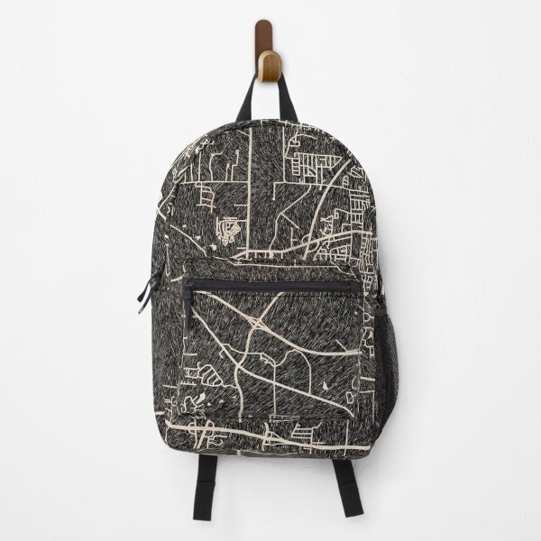 Item preview, TUPELO map Mississippi Ink lines 2 designed and sold by InkMaps.