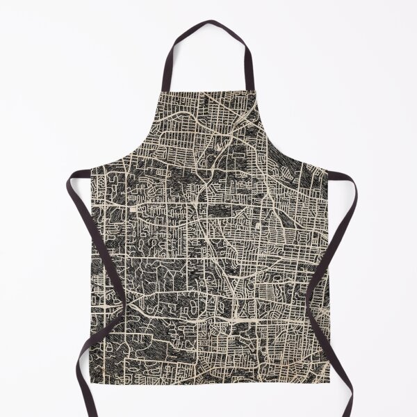 Item preview, UNIVERSITY CITY map Missouri Ink lines designed and sold by InkMaps.