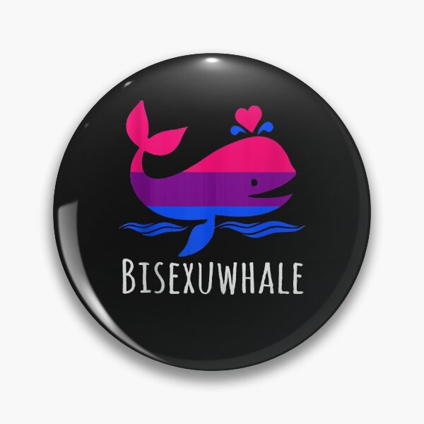 Artikelvorschau, Bisexual Pride Flag Bisexuwhale Funny Bisexual entworfen und verkauft von Lukifo-Caster.