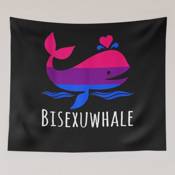 Item preview, Bisexual Pride Flag Bisexuwhale Funny Bisexual  designed and sold by Lukifo-Caster.