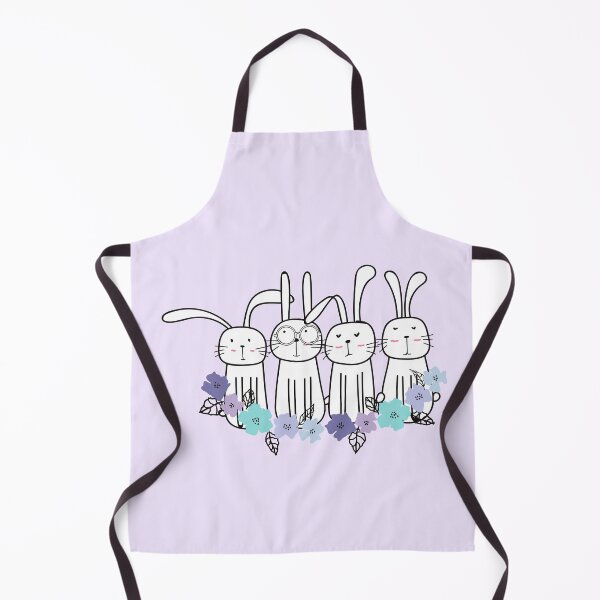 Item preview, aesthetic bunny group with glasses designed and sold by AGDesignstore.