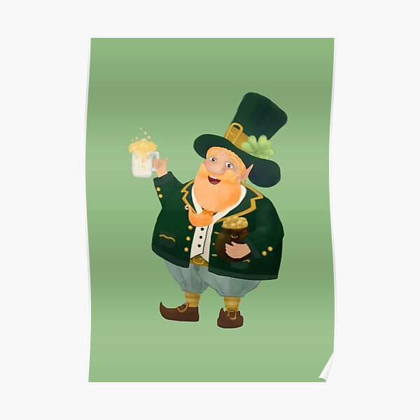Cheers! Happy St Patrick's Day! Poster