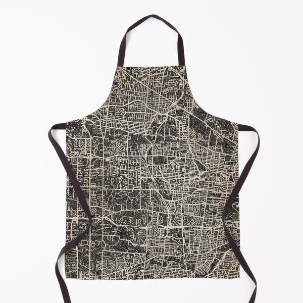 Item preview, UNIVERSITY CITY map Missouri Ink lines 2 designed and sold by InkMaps.