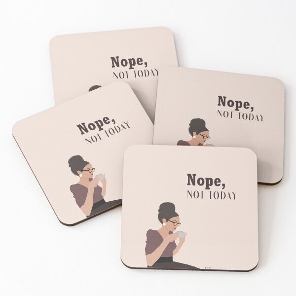 Item preview, Nope, not today designed and sold by Farah Issa.