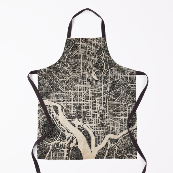 Item preview, WASHINGTON map District of columbia Ink lines designed and sold by InkMaps.