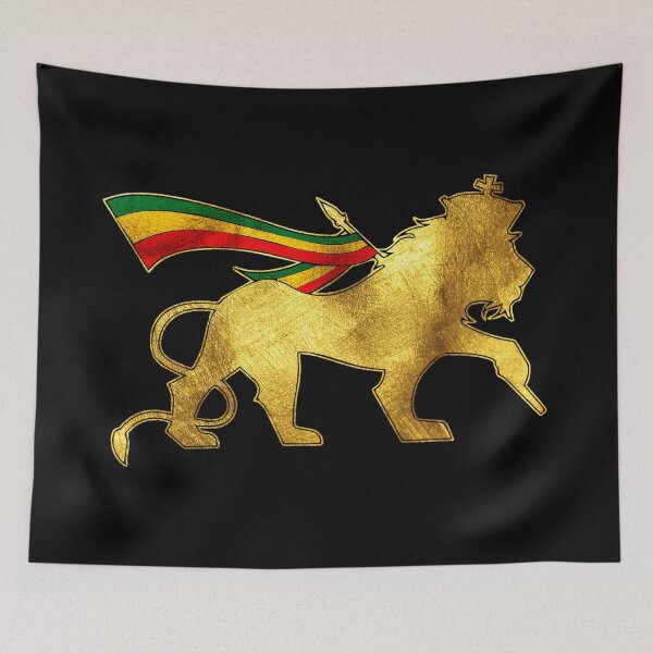 Item preview, RASTA LION KING - JAH RASTAFARI designed and sold by THELEMA.