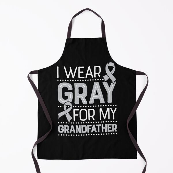 Item preview, Gray for My Grandfather Brain Cancer Ribbon designed and sold by lsapparel.