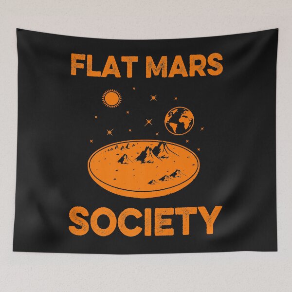 Item preview, flat mars society Premium T-Shirt designed and sold by Lukifo-Caster.