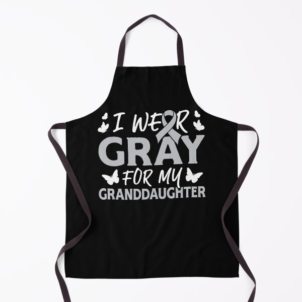 Item preview, Gray for My Granddaughter Brain Cancer Ribbon designed and sold by lsapparel.