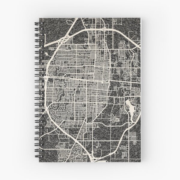 Item preview, Abilene map Texas Ink lines designed and sold by InkMaps.