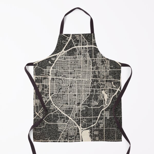 Item preview, Abilene map Texas Ink lines 2 designed and sold by InkMaps.