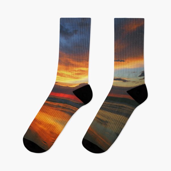 Item preview, Sunset Beach Orange and blue designed and sold by Schuva.