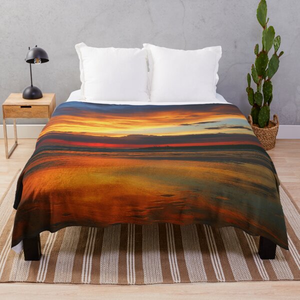 Item preview, Sunset Beach Orange and blue designed and sold by Schuva.