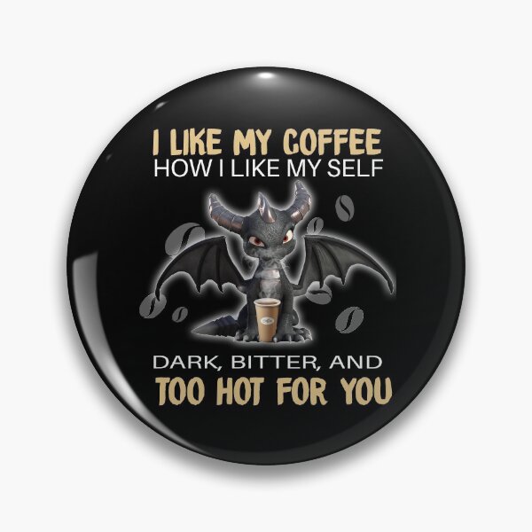 Item preview, Dragon I Like My Coffee designed and sold by Maxartdesigns.
