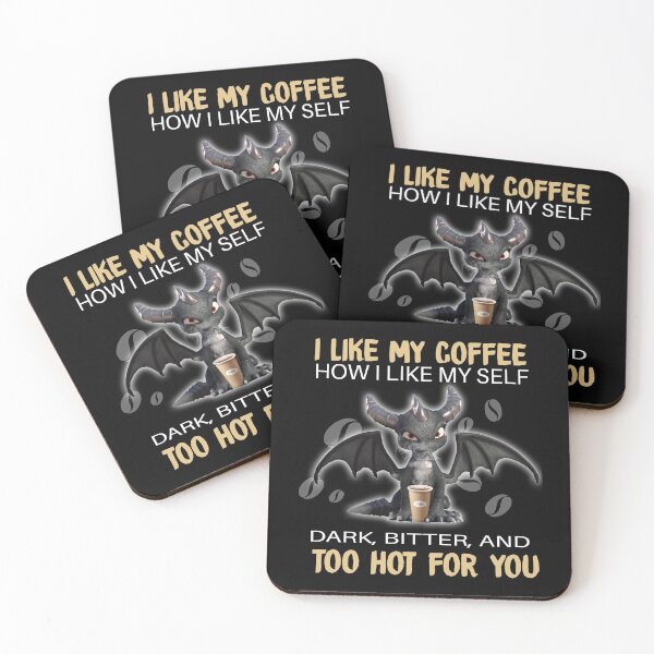 Item preview, Dragon I Like My Coffee designed and sold by Maxartdesigns.