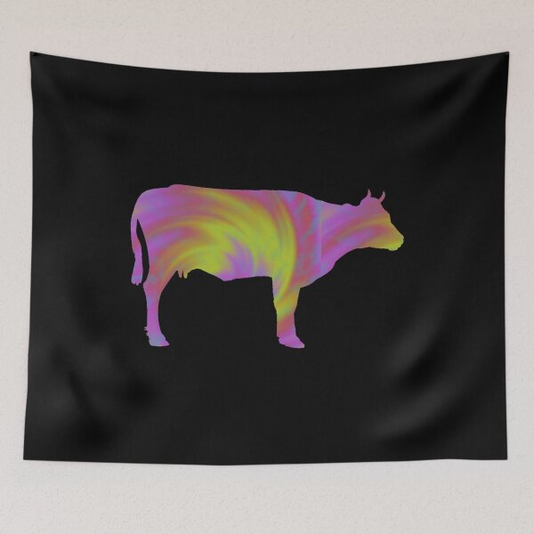 Item preview, tie dye, pattern, cattle, farm animal, live stock, show, steer, livestock, cow designed and sold by cathelkav.