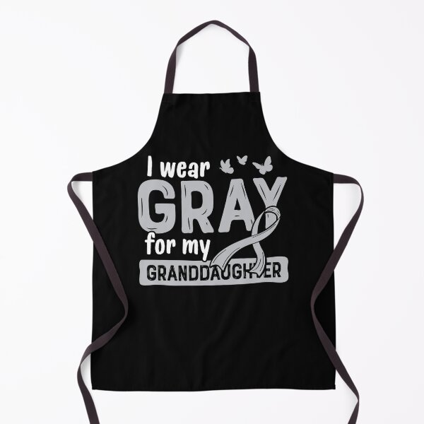 Item preview, Gray for My Granddaughter Brain Cancer Ribbon designed and sold by lsapparel.