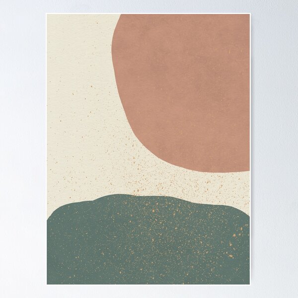 Item preview, Minimalist Painting - Terra Green designed and sold by moonlightprint.