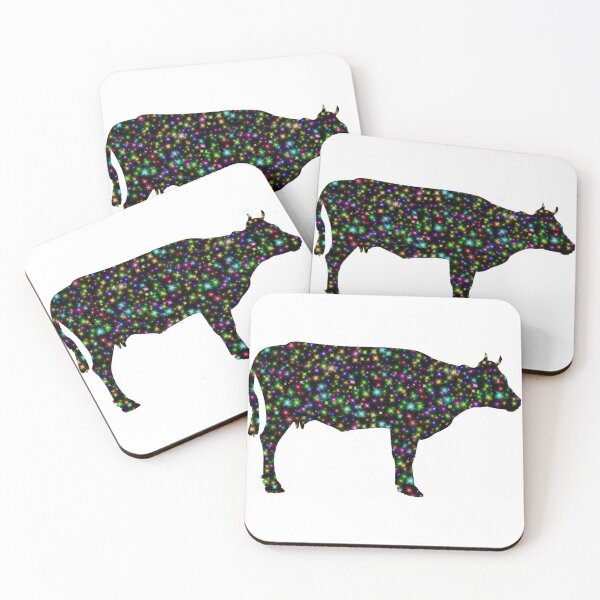 Item preview, Star, colorful, pattern, cattle, farm animal, live stock, show, steer, livestock, cow designed and sold by cathelkav.