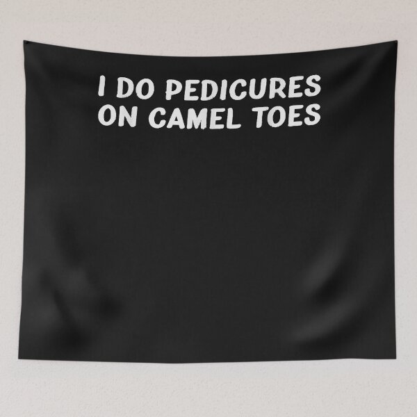 Item preview, I Do Pedicures On Camel Toes T-Shirt designed and sold by Lukifo-Caster.