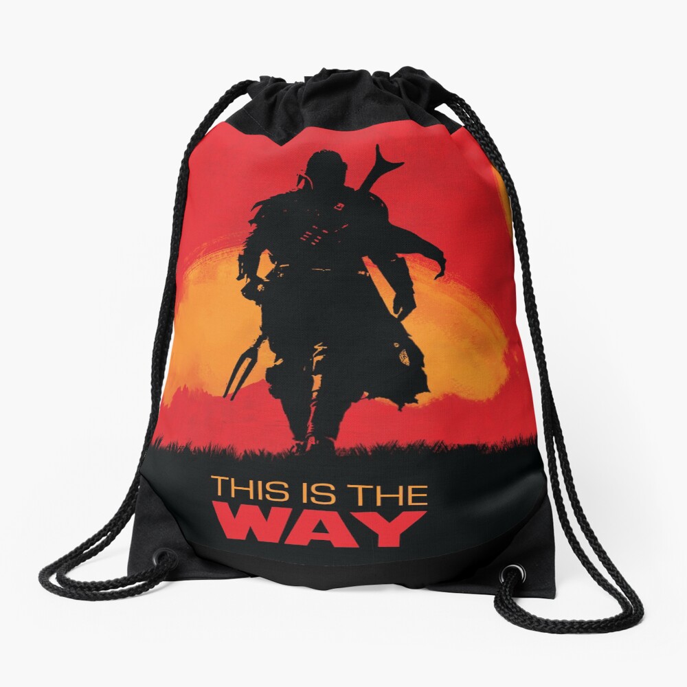 This Is The Way - Mando Drawstring Bag