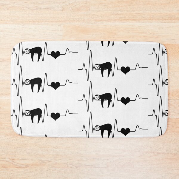 Item preview, Cute Sloth Heartbeat designed and sold by Darren Wilkes.