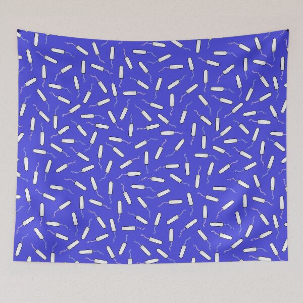 Item preview, Tampon time, Periods and PMS in Blue designed and sold by Joan and Rose.
