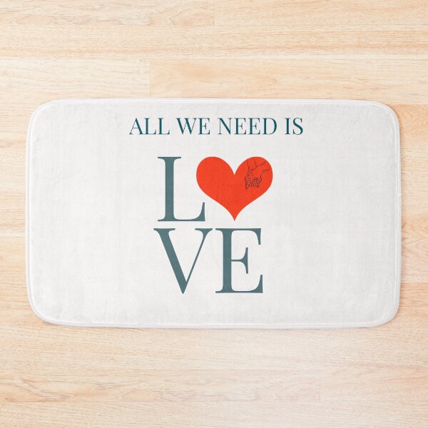 Item preview,  ALL WE NEED IS LOVE designed and sold by RIXXI HEY CO..