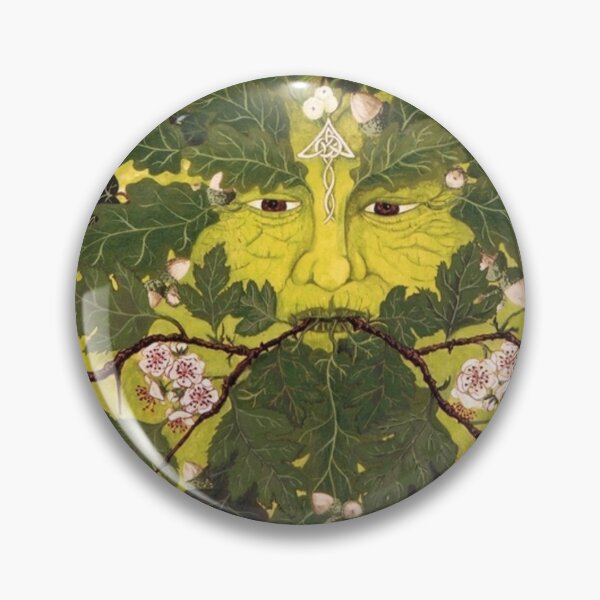 Item preview, The Greenman designed and sold by WildWoodGroves.