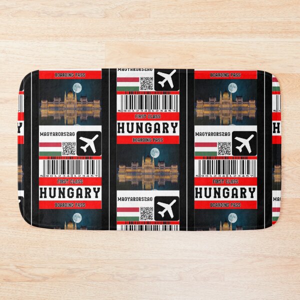 Item preview, Hungary first class boarding pass designed and sold by Travellerz.