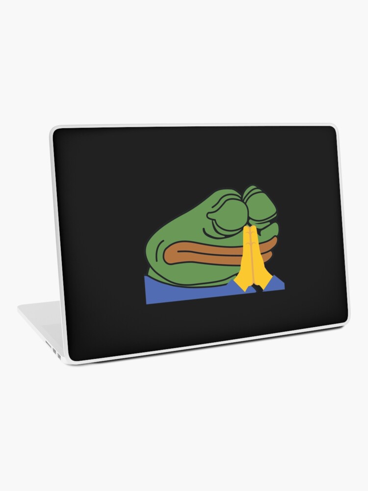 Pepega in HD Twitch Emote | Laptop Skin