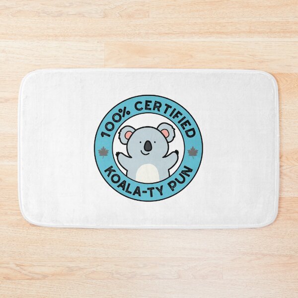 Item preview, 100% Certified Koala-ty Pun Funny Koala Puns  designed and sold by punnybone.