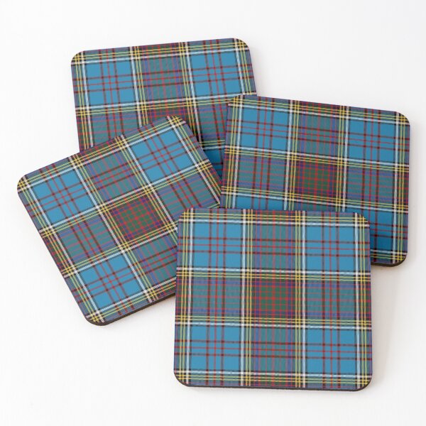Item preview, Anderson / Andersson Clan Tartan | Modern | Cute Blue and Green Plaid designed and sold by cutetartanshop.