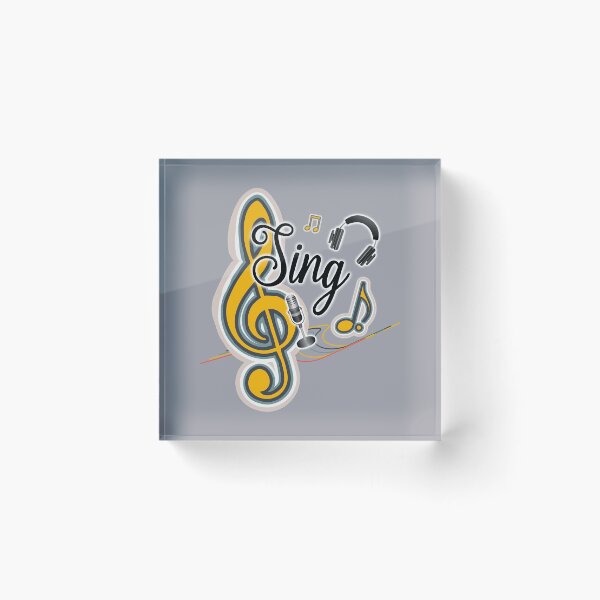 Item preview, Sing out loud with me, Im always singing - Caroline Laursen Original designed and sold by Caroline Laursen.