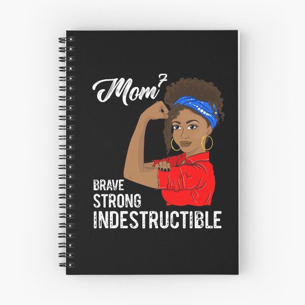 Item preview, Mom of 7 Mothers Day Indestructible Black Girl designed and sold by ZNOVANNA.